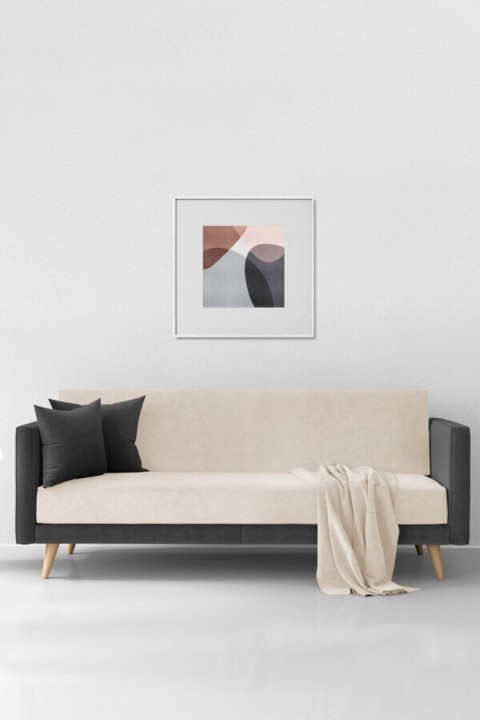 Şönil Koltuk Örtüsü - Krem