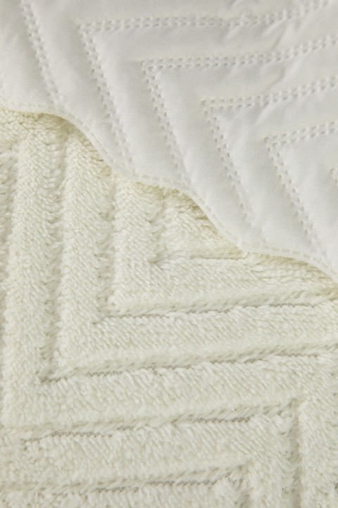 Liena Wellsoft Tek Kişilik Yatak Örtüsü - Krem