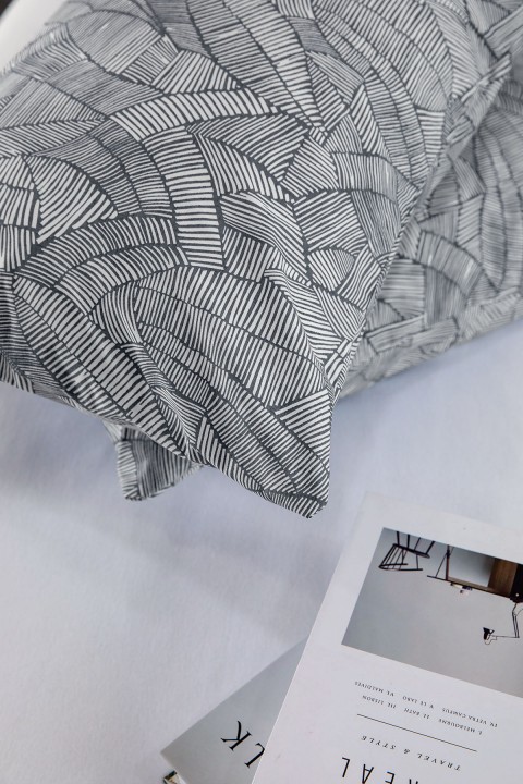 Nuvo 2'li Yastık Kılıfı - Antrasit