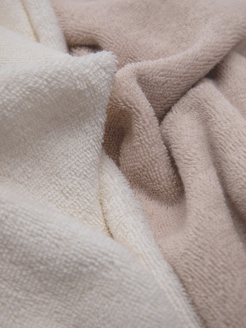 Özdilek Elissa Aile Bornoz Seti - Krem Bej