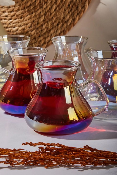 Perotti 16014 Ehlxİ Keyf Luster 6'lı Çay Bardağı