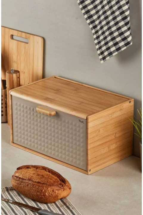 Perotti 16331 Fabio Bambu Ekmek Dolabı