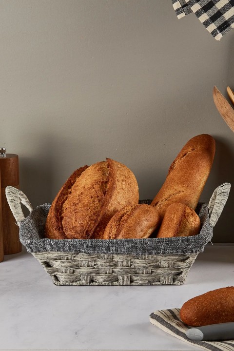 Perotti 16361 Benito Hasır Ekmek Sepeti 