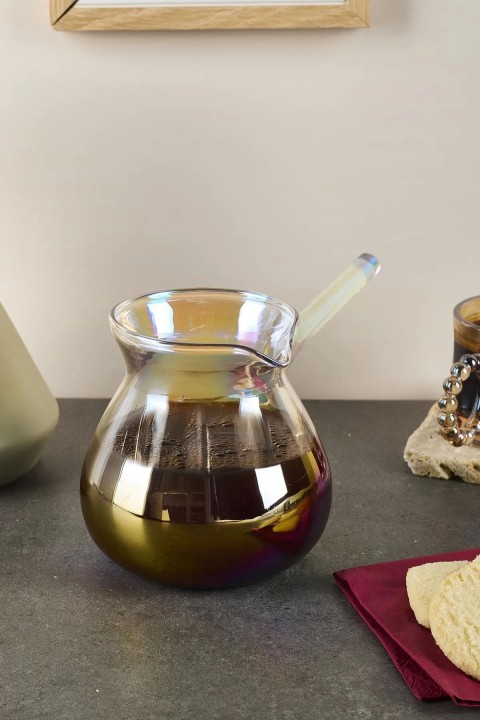 Perotti 16451 Felicita Sade Luster Borosilikat Cam Cezve