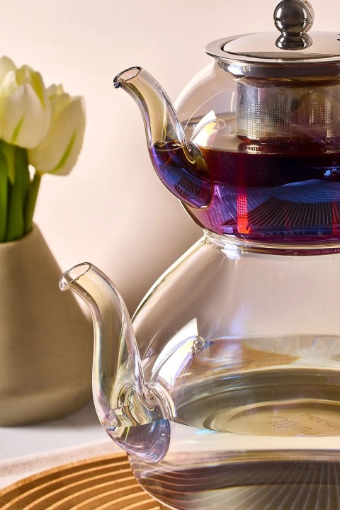 Perotti 16490 Keyfxİ Ala Luster Cam Çaydanlık