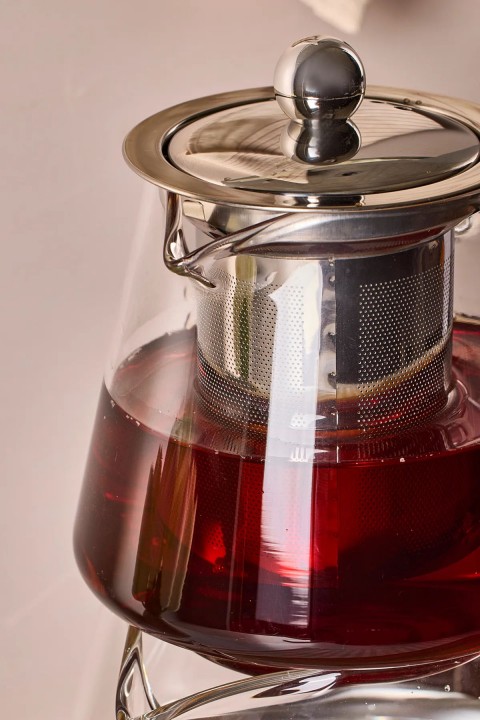 Perotti 16501 Franca Borosilikat Cam Çaydanlık