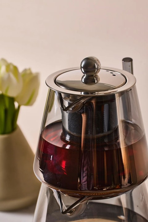 Perotti 16503 Franca Füme Cam Çaydanlık