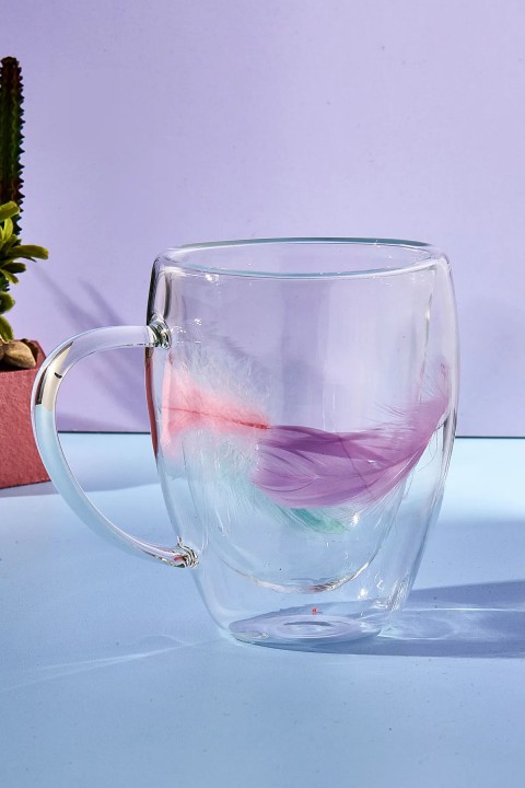 Perotti 16796 Double Feather 350 Ml Cidarlı Kupa