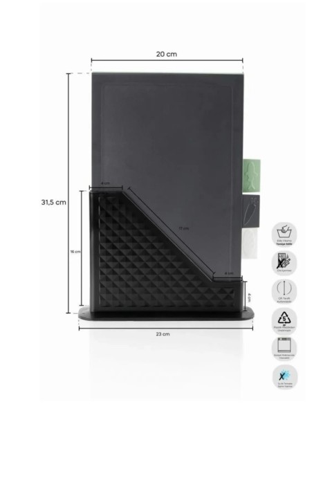 Perotti 16814 Forest 4 Parça Kesme Tahtası