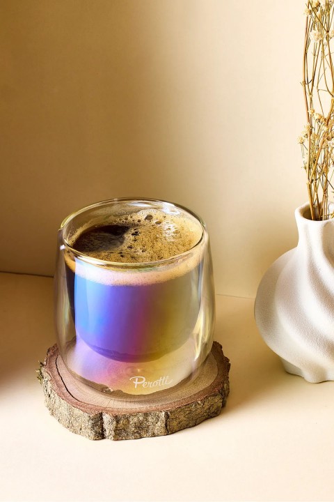 Perotti 17284 Cidar Colors Çift Cidarlı Bardak 300 Ml