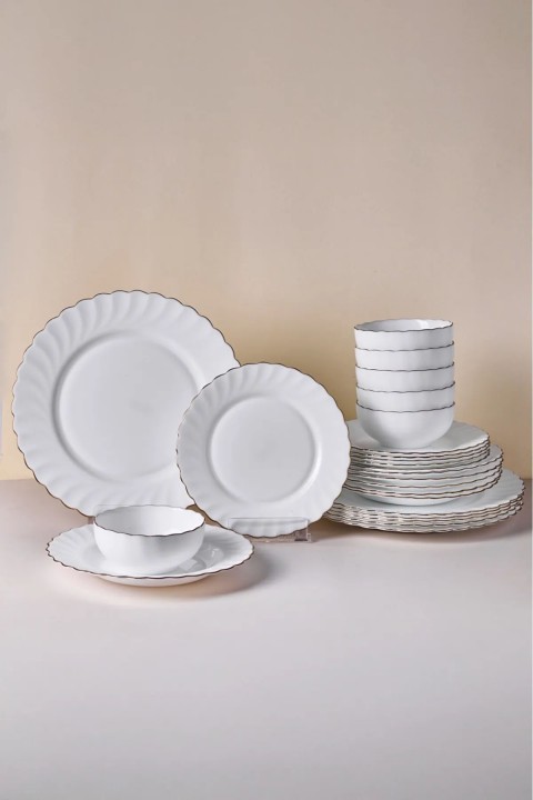 Perotti 17585 Waves 24 Parça 6 Kişilik Yemek Takımı