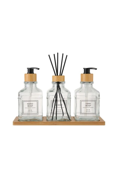 Perotti 18045 Rogan 3'lü Sıvı Sabunluk Seti 