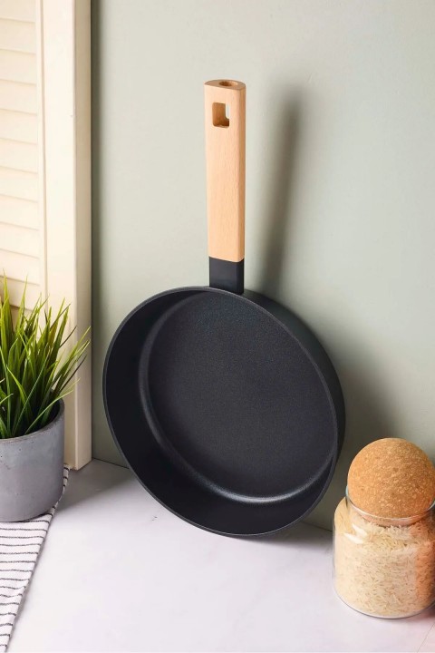 Perotti 18092 CookWood Tava 24 Cm - Siyah