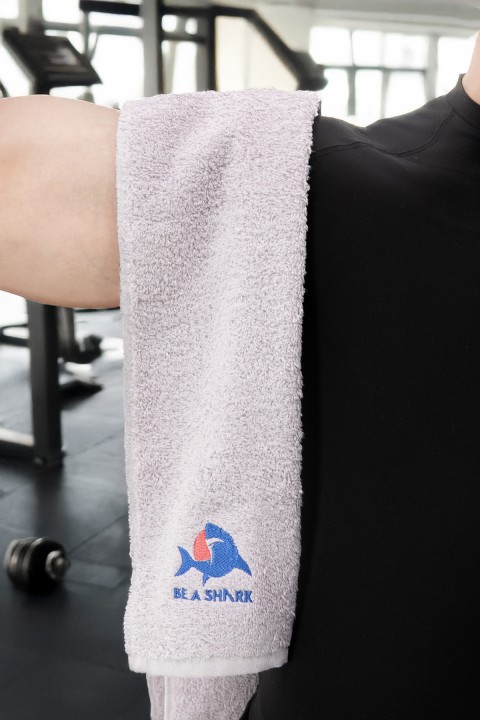 Spor Antrenman Havlusu 105x30 - Gri