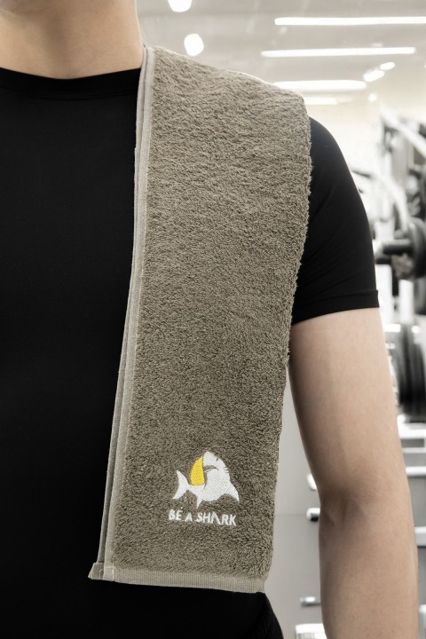 Spor Antrenman Havlusu 105x30 - Haki