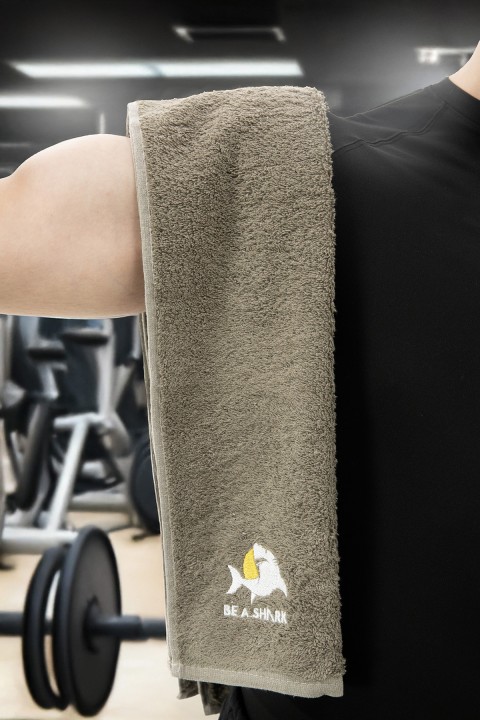 Spor Antrenman Havlusu 105x30 - Haki