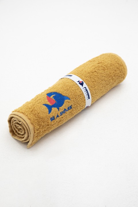 Spor Antrenman Havlusu 105x30 - Hardal