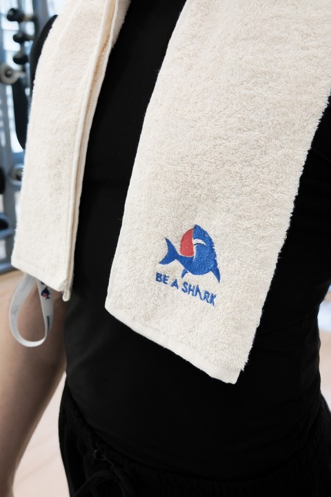 Spor Antrenman Havlusu 105x30 - Krem