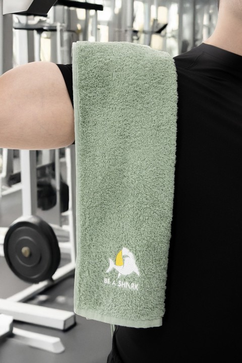 Spor Antrenman Havlusu 105x30 - Yeşil