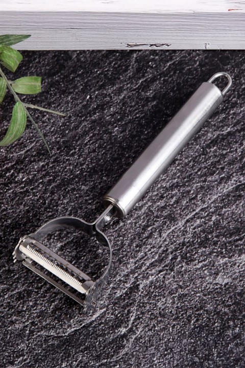 Tohana Metal Saplı Çiftli Soyacak - İnox