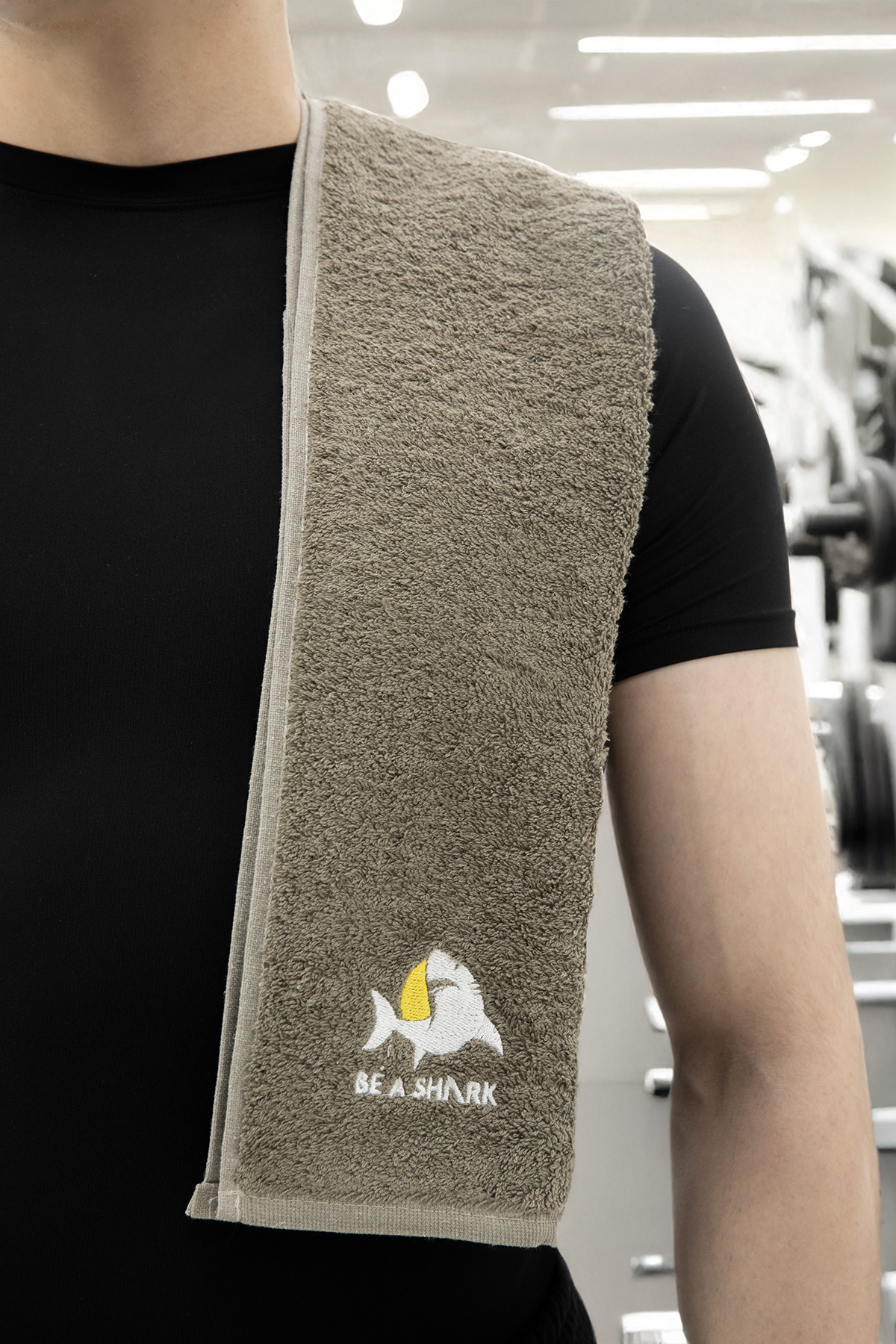 Spor Antrenman Havlusu 105x30 - Haki