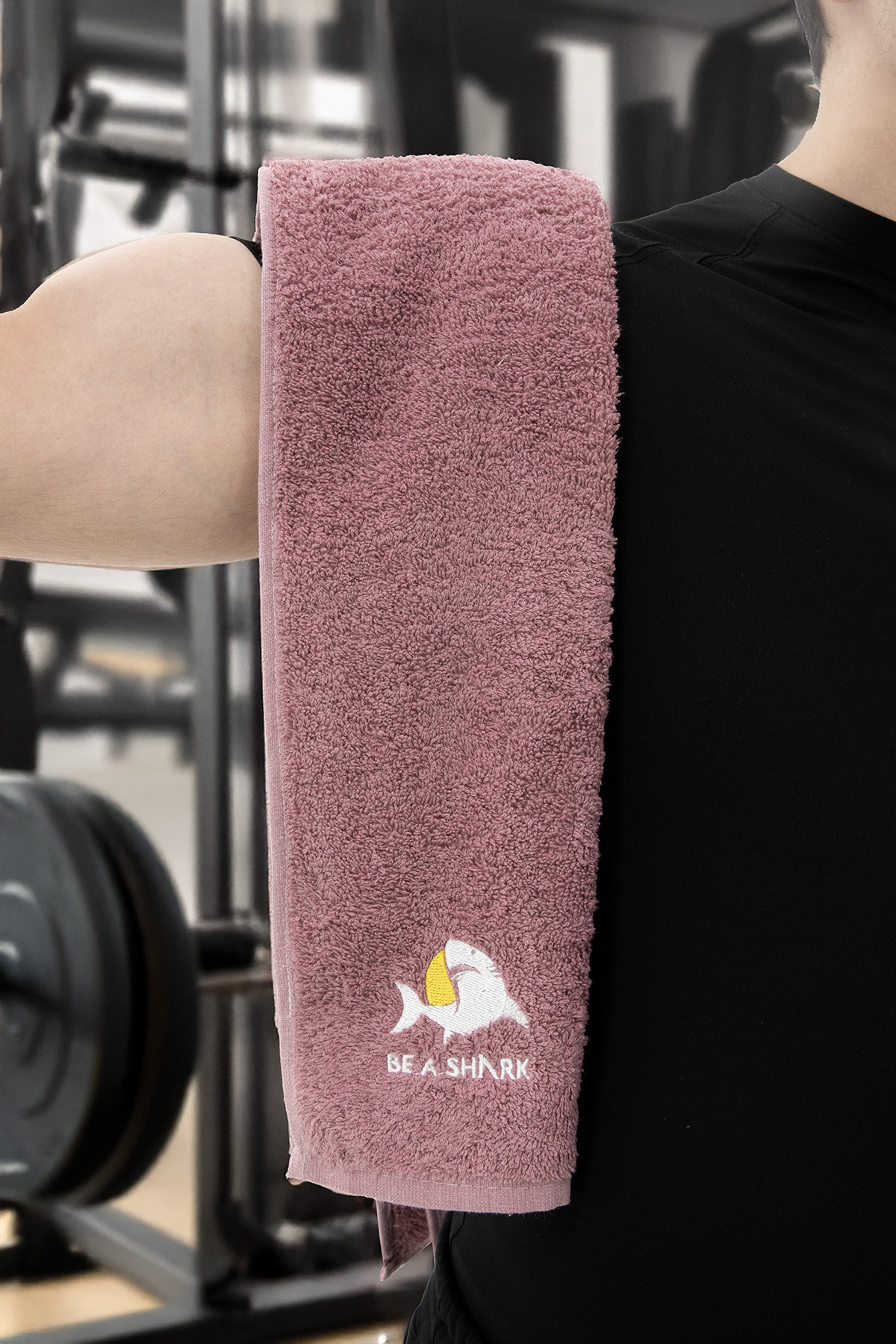 Spor Antrenman Havlusu 105x30 - Mürdüm