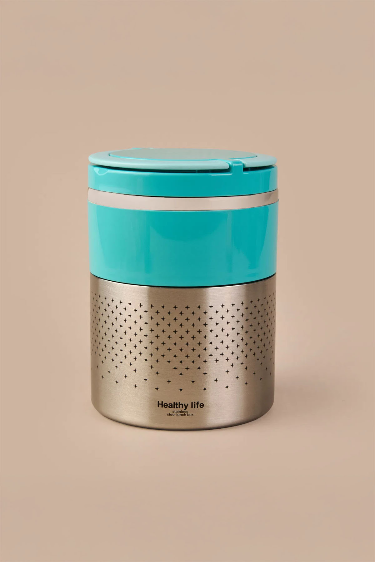 Tohana 2 Katlı Çelik Yemek Termosu 1,5 Lt - Mavi Tohana 2 Katlı Çelik Yemek Termosu 1,5 Lt - Mavi